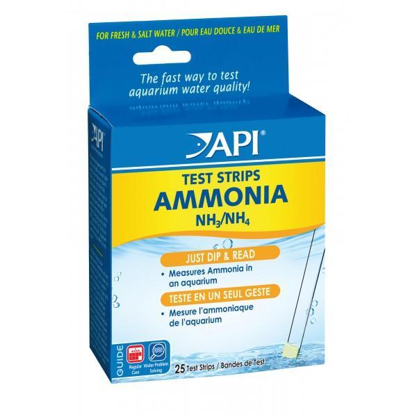 API Ammonia Freshwater and Saltwater Aquarium Test Strips