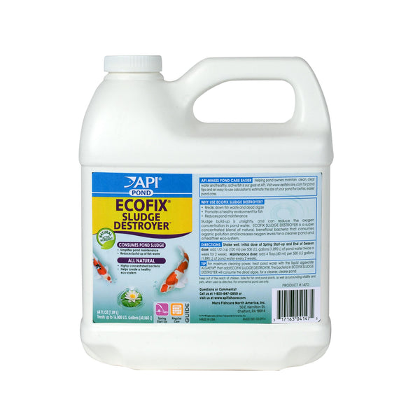 API Pond Ecofix Sludge Destroyer Bacterial Cleaner