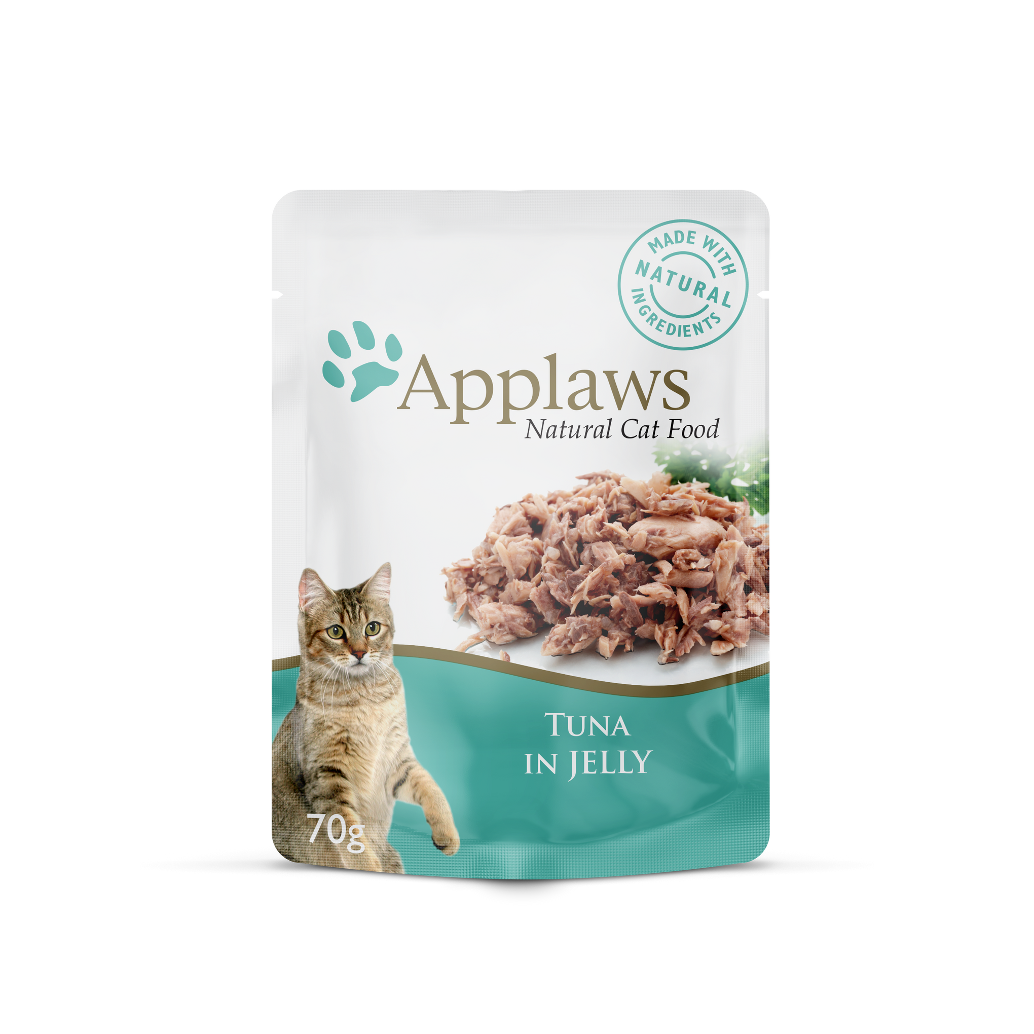 Applaws Natural Wet Cat Pouch Tuna Wholemeat 70g x 16
