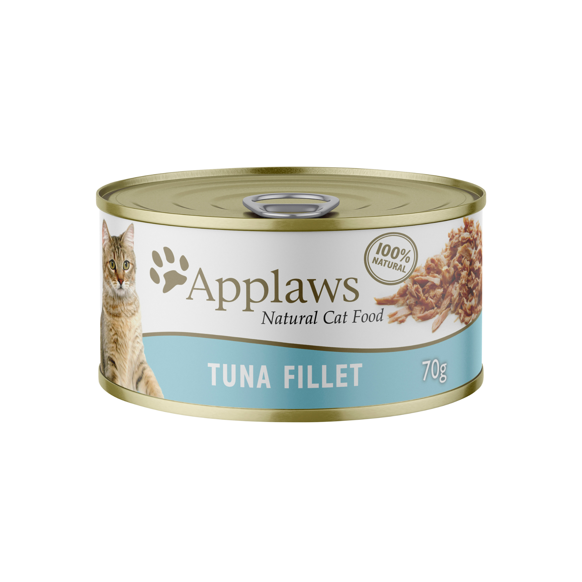Applaws Natural Wet Cat Tin Tuna 70g x 24