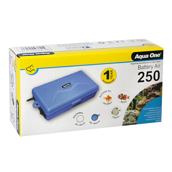 Aqua One Battery Air 250 Portable Pump