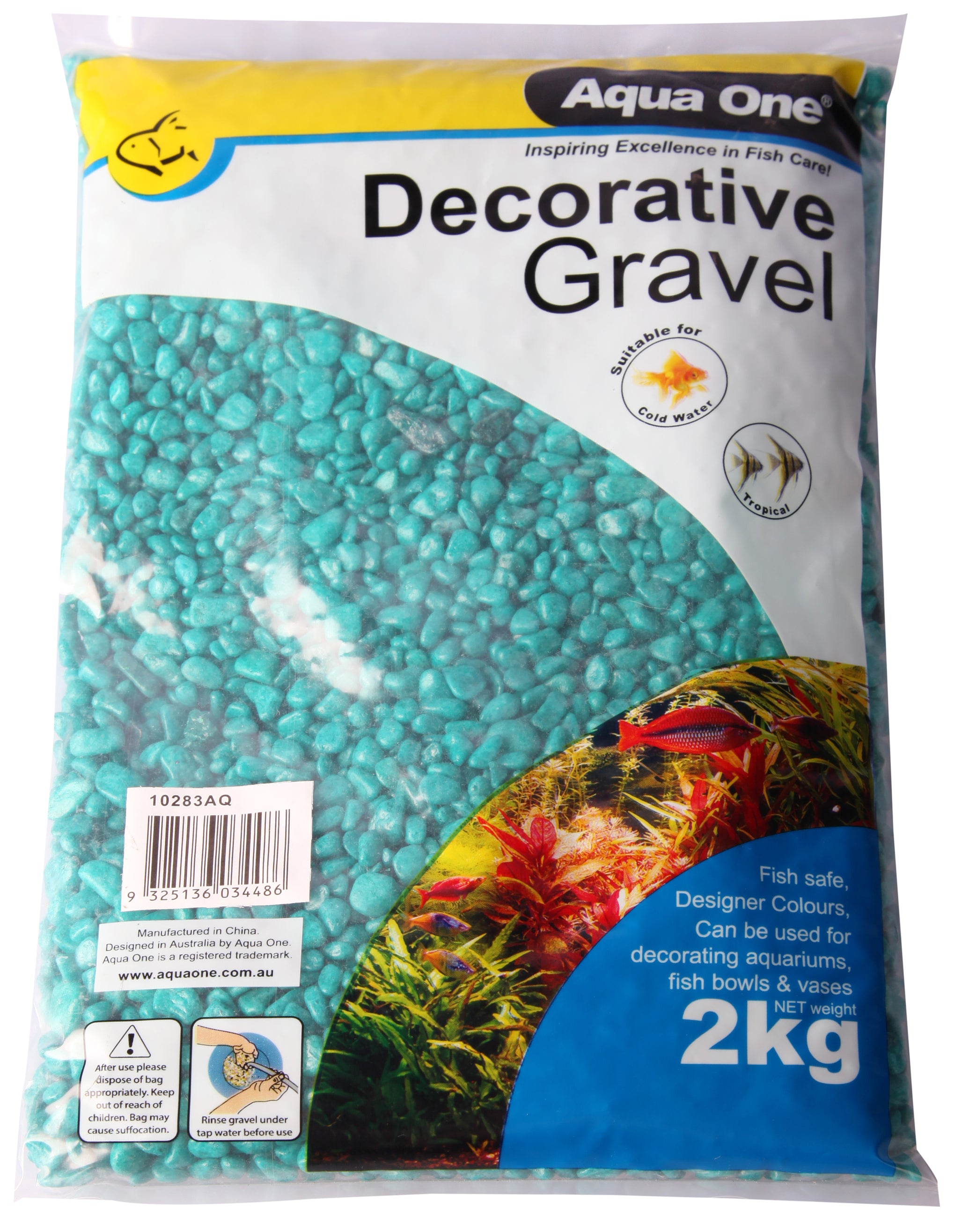 Aqua One Decorative Gravel Aqua 2kg