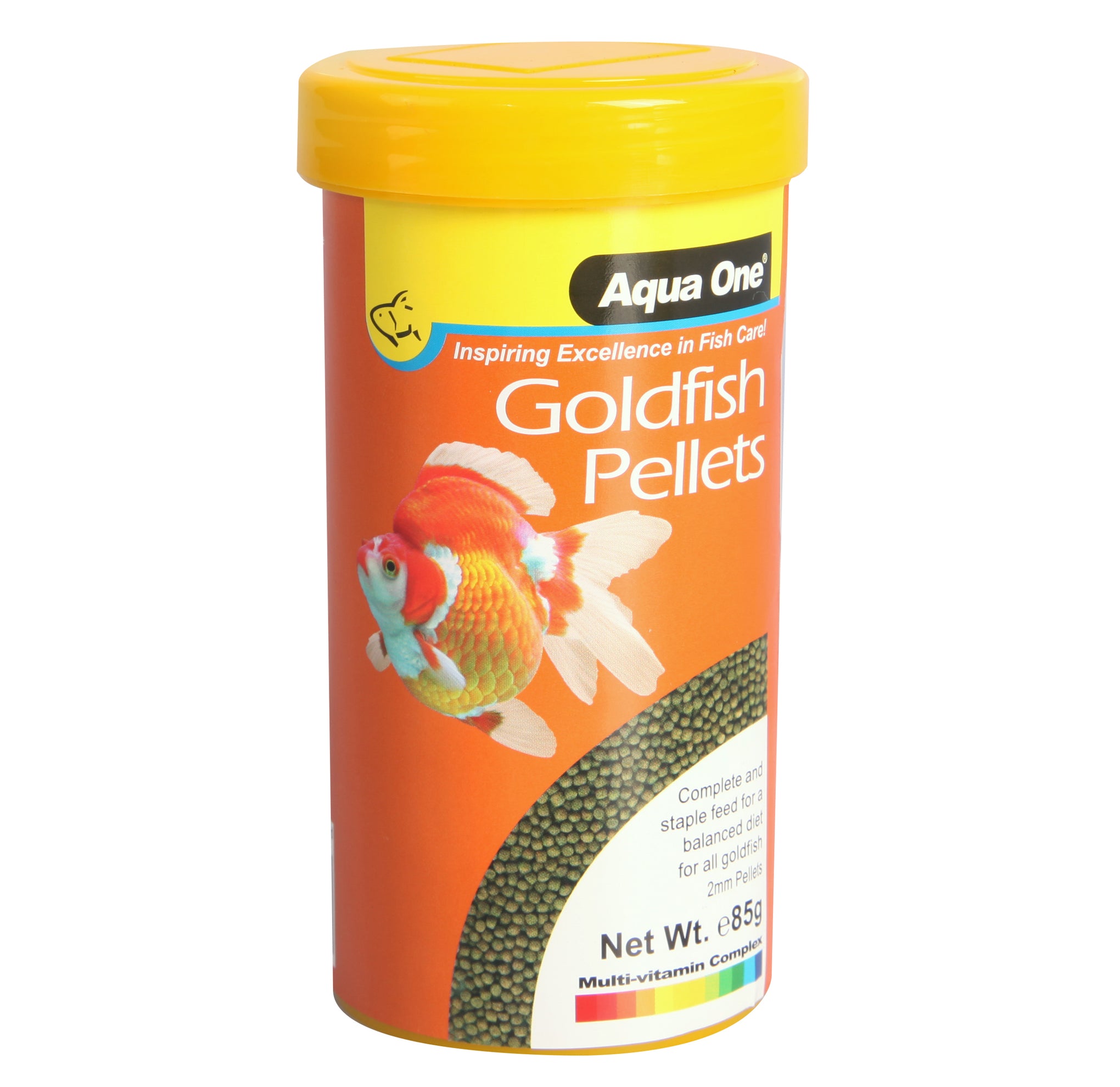 Aqua One Goldfish Pellet Food 2mm 85g