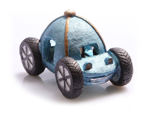 Aqua One Ornament Blue Buggy