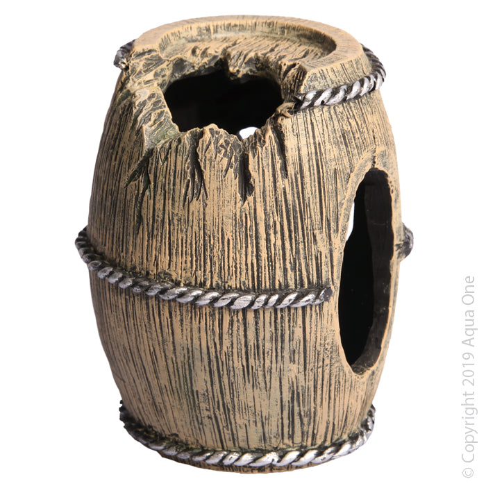Aqua One Ornament Deluxe Whisky Barrel