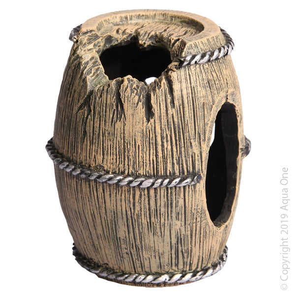 Aqua One Ornament Deluxe Whisky Barrel