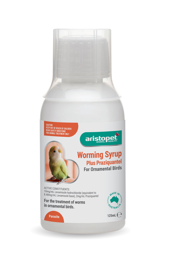 Aristopet Bird Wormer Plus Syrup 125ml