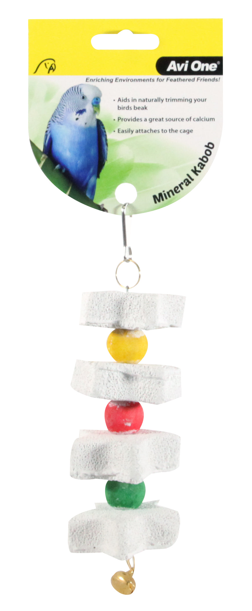 Avi One Bird Toy Mineral Star Kabob