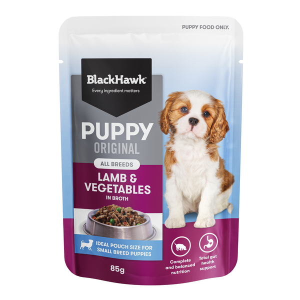 Black Hawk Original Puppy Lamb & Vegetables Wet Food
