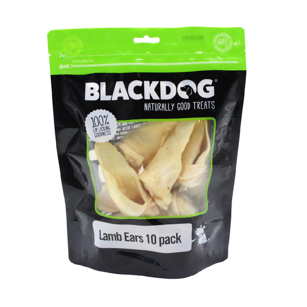 Blackdog Lamb Ears Dog Treat 10 Pack