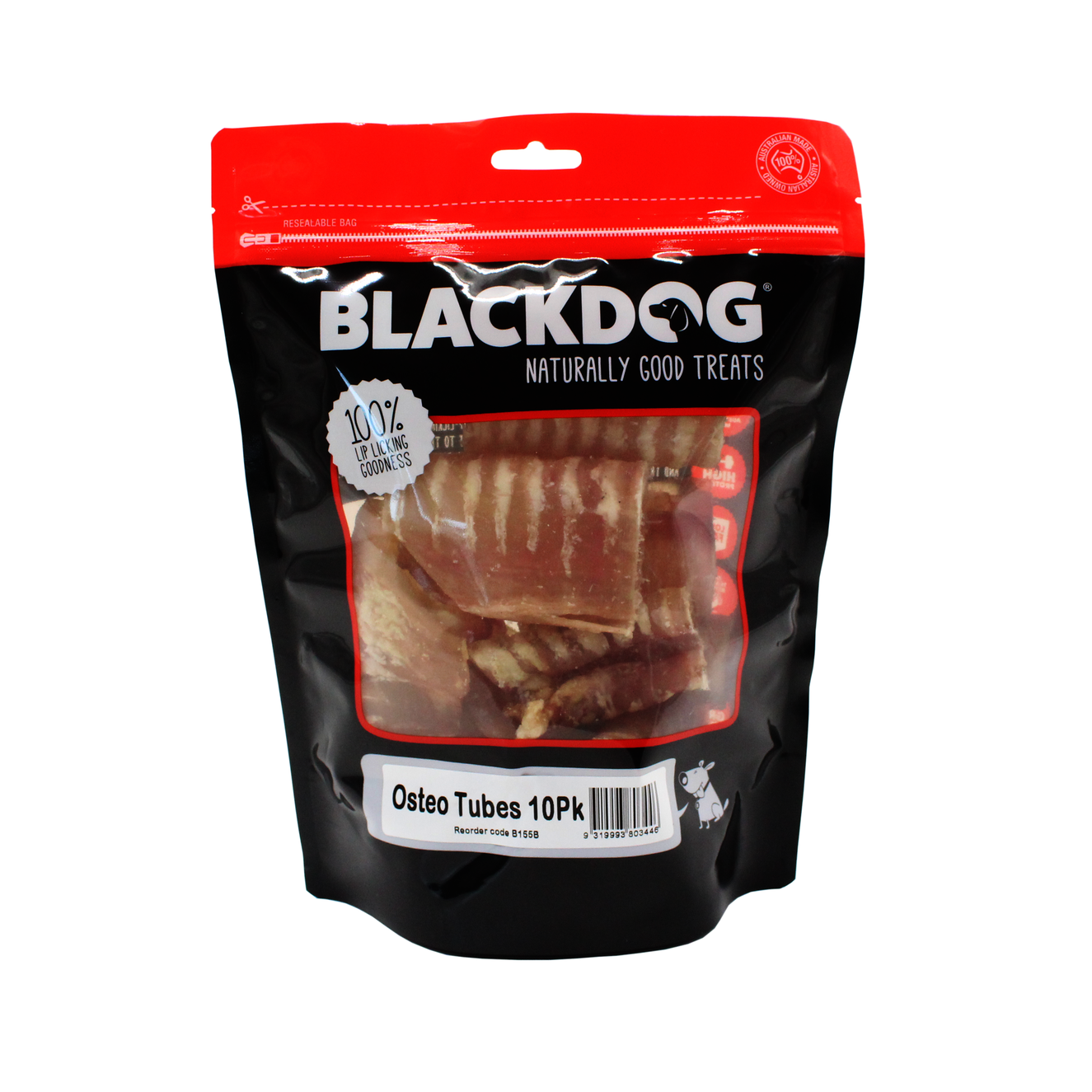 Blackdog Osteo Tubes Dog Treat 10 Pack