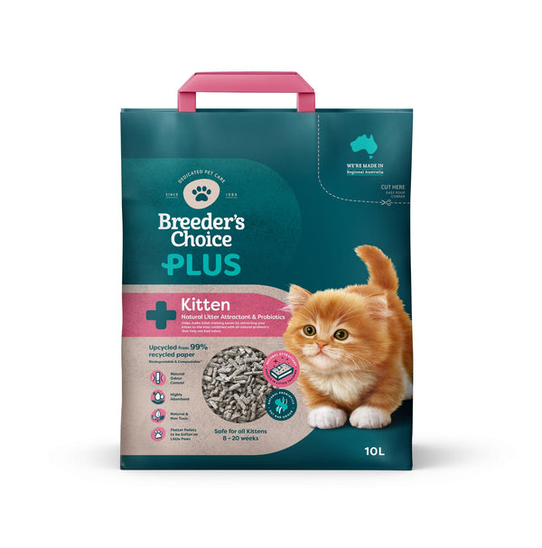 Breeders Choice Plus Kitten Litter 10L