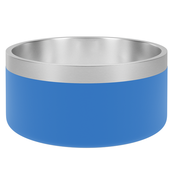 Dazy Dog Dura Stainless Steel Dog Bowl Blue