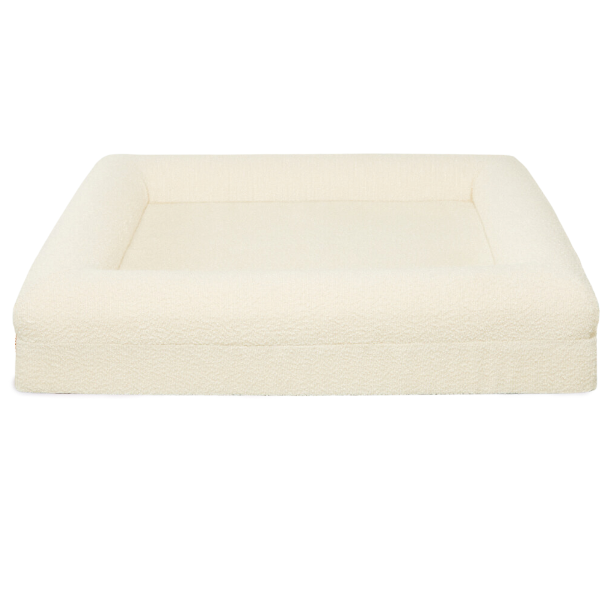 Dazy Dog Orthopaedic Memory Foam Dog Bed Ivory Boucle