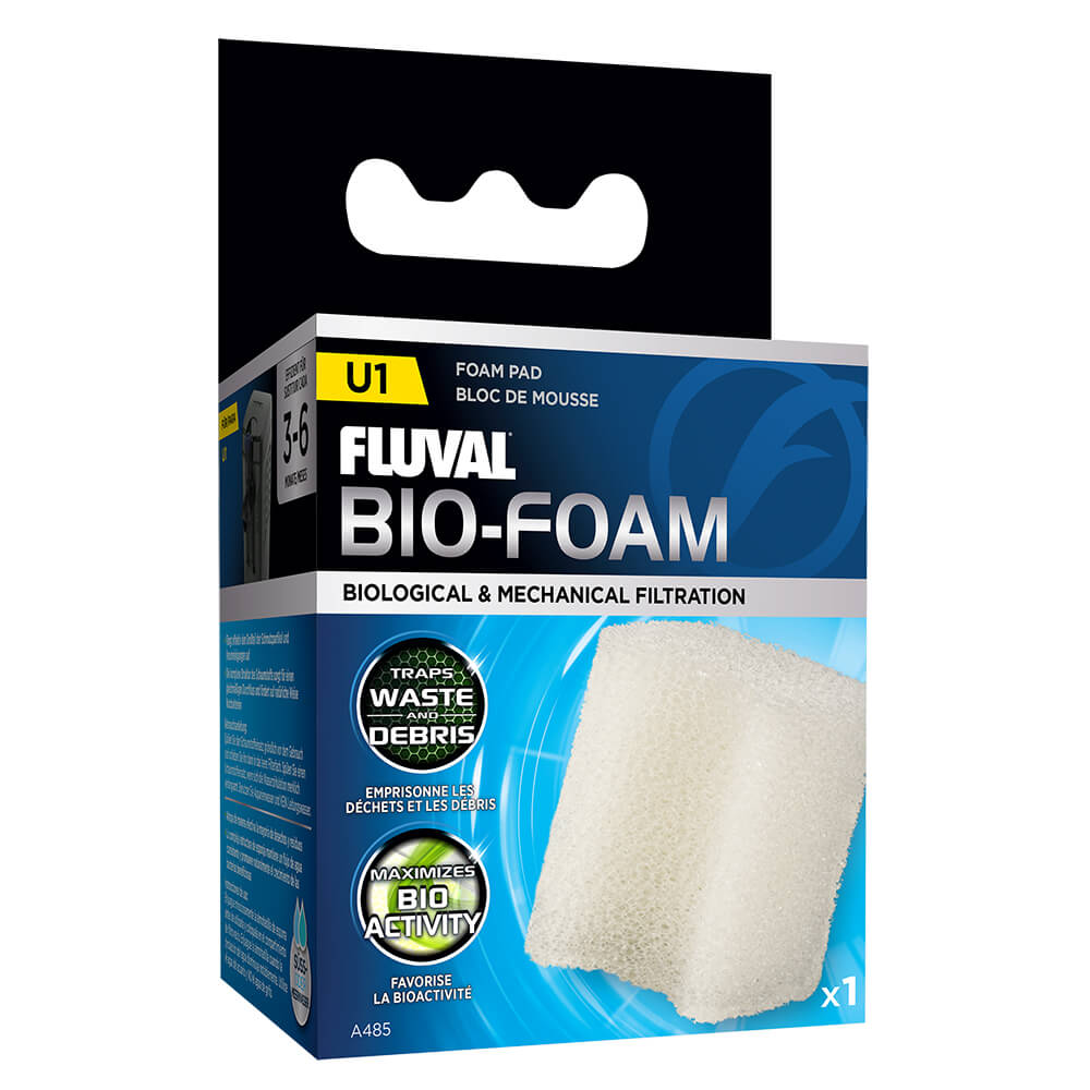 Fluval Foam Insert U1 1 Pack
