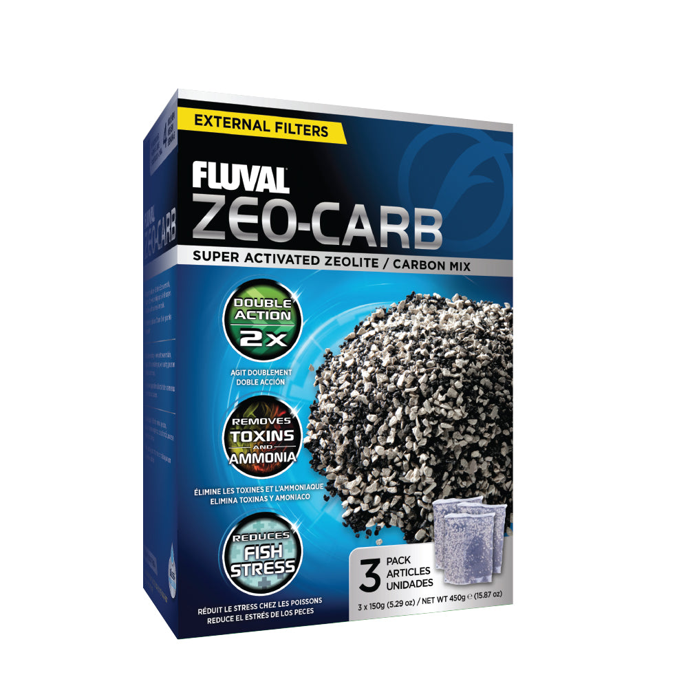Fluval Zeo Carb 3 x 150g