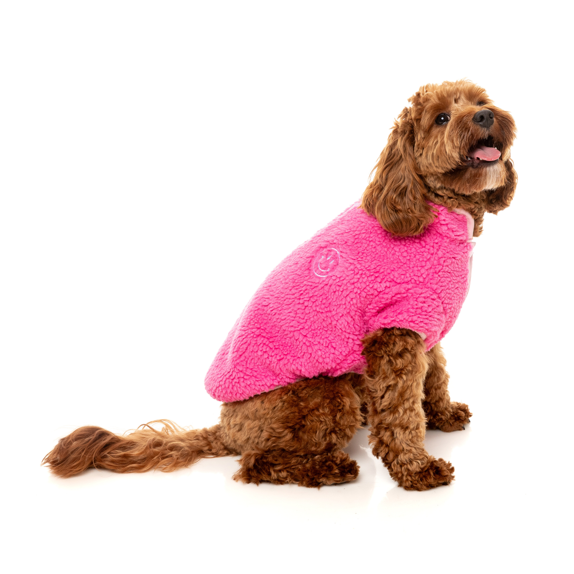 FuzzYard Basecamp Dog Jacket Pink