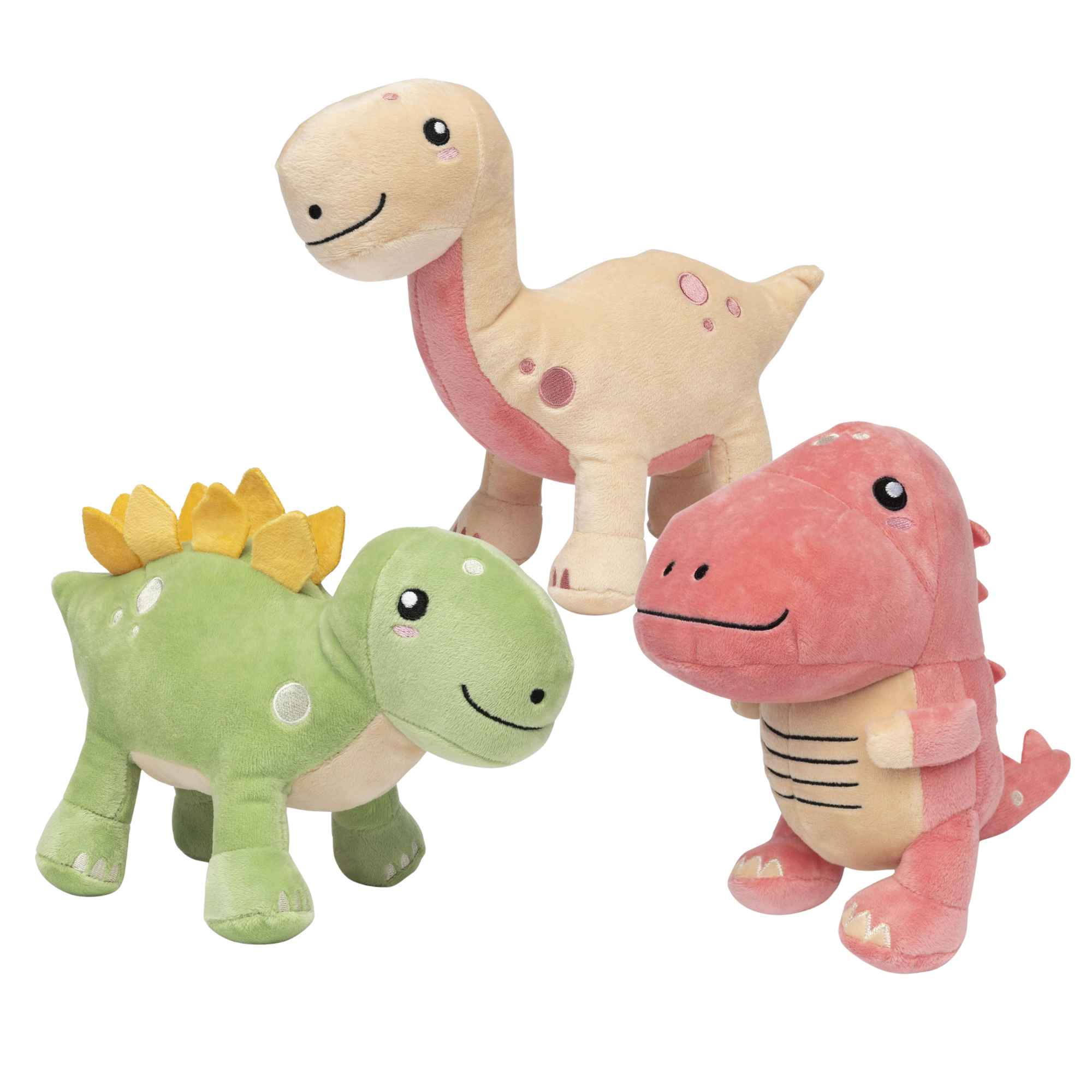 FuzzYard Dino Squad Dog Toy Bundle