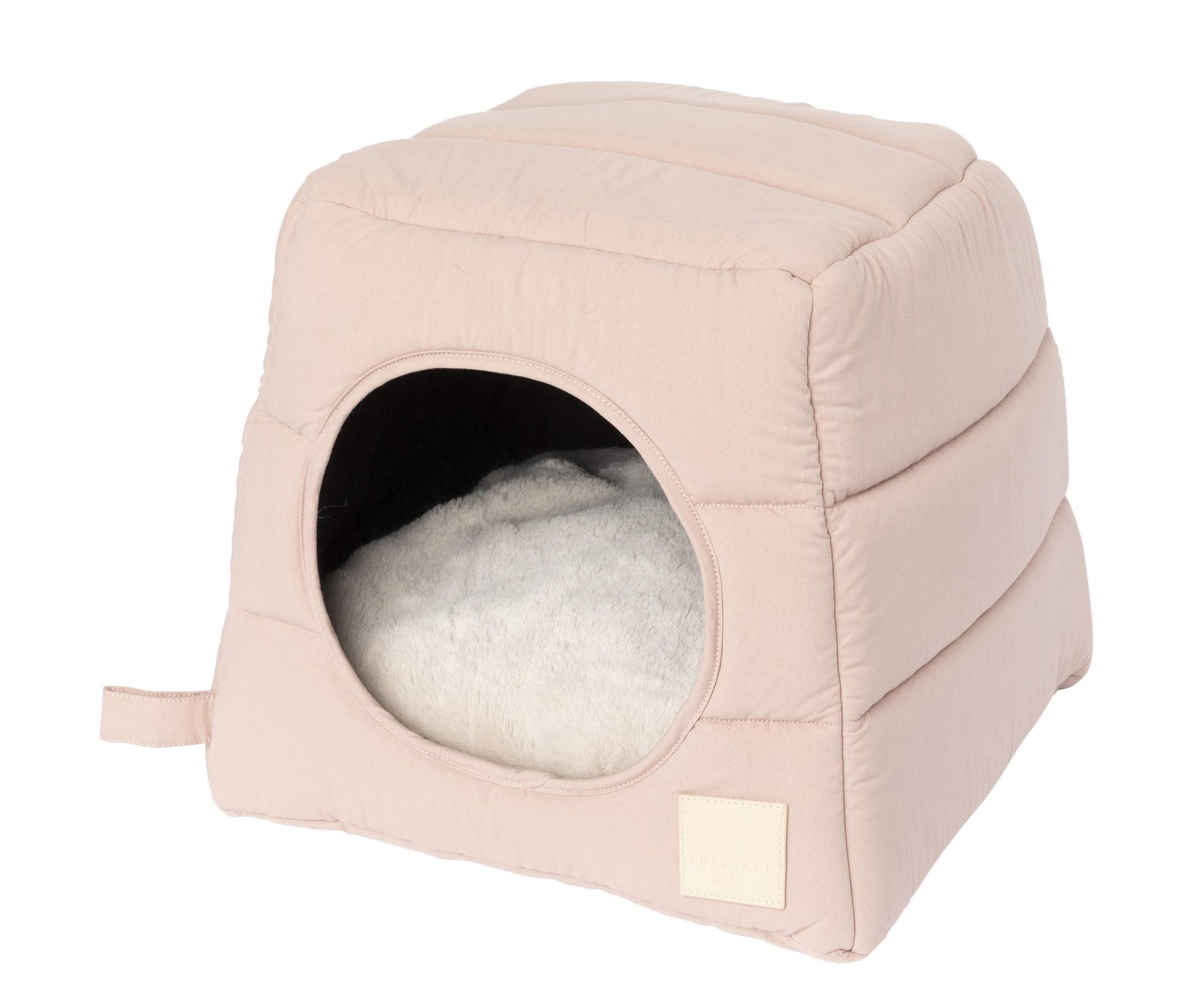 FuzzYard Life Cat Cubby Soft Blush