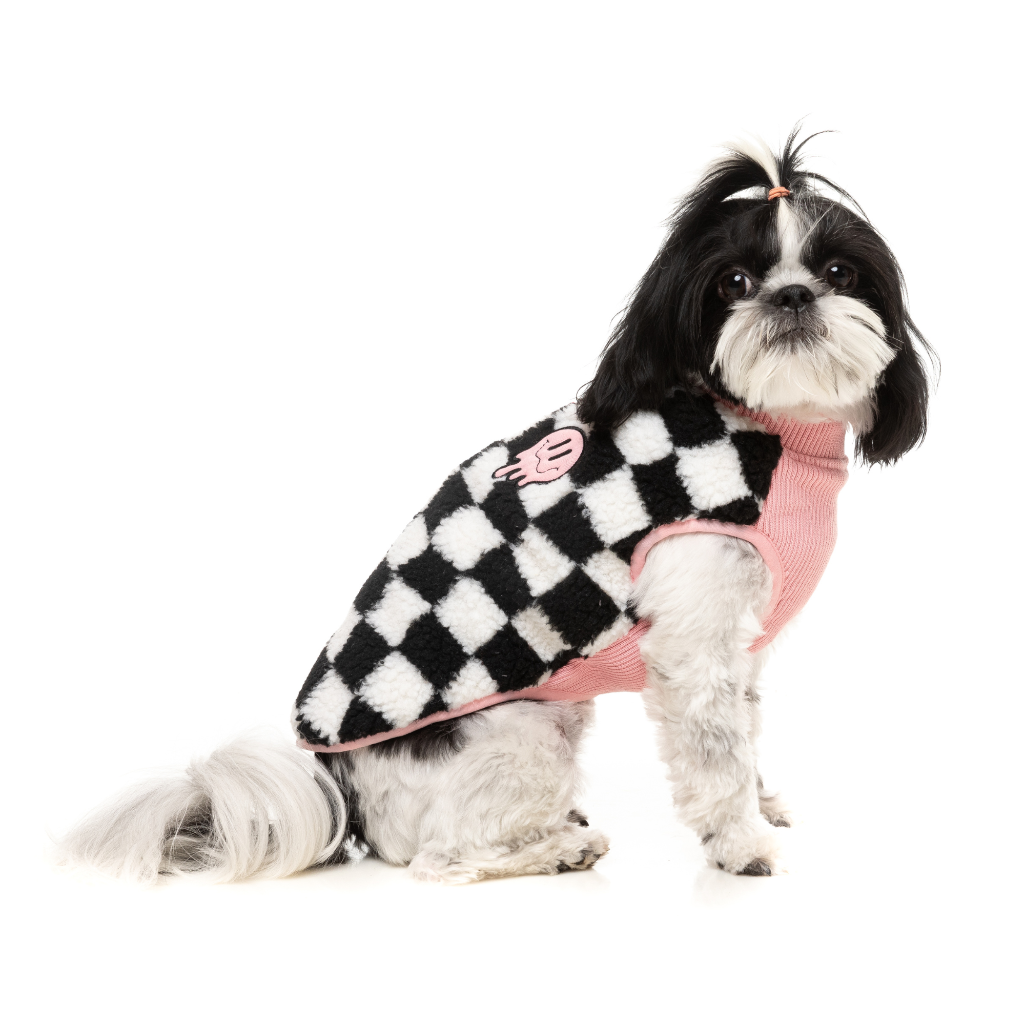 FuzzYard Ollie Dog Jacket Pink
