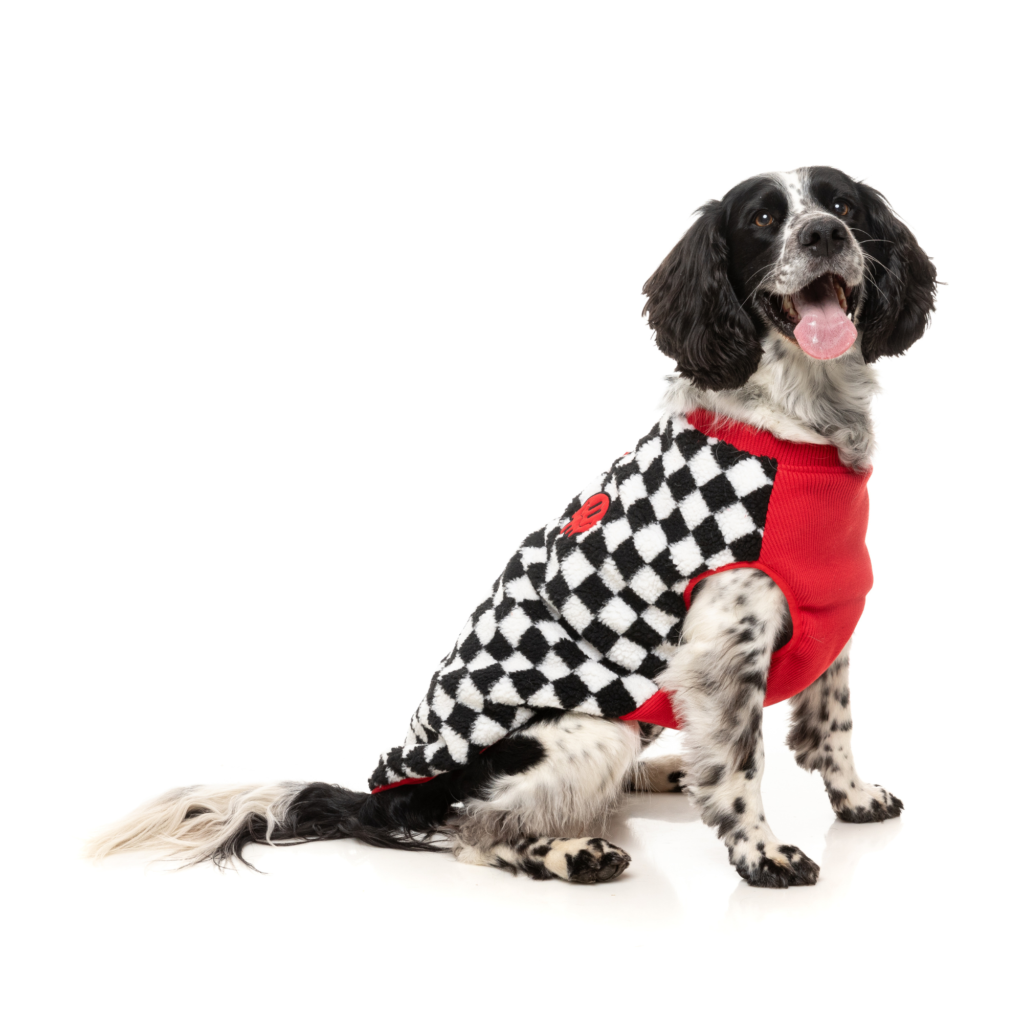 FuzzYard Ollie Dog Jacket Red