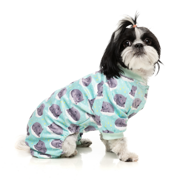 FuzzYard Sleepy Wombats Dog Pyjamas