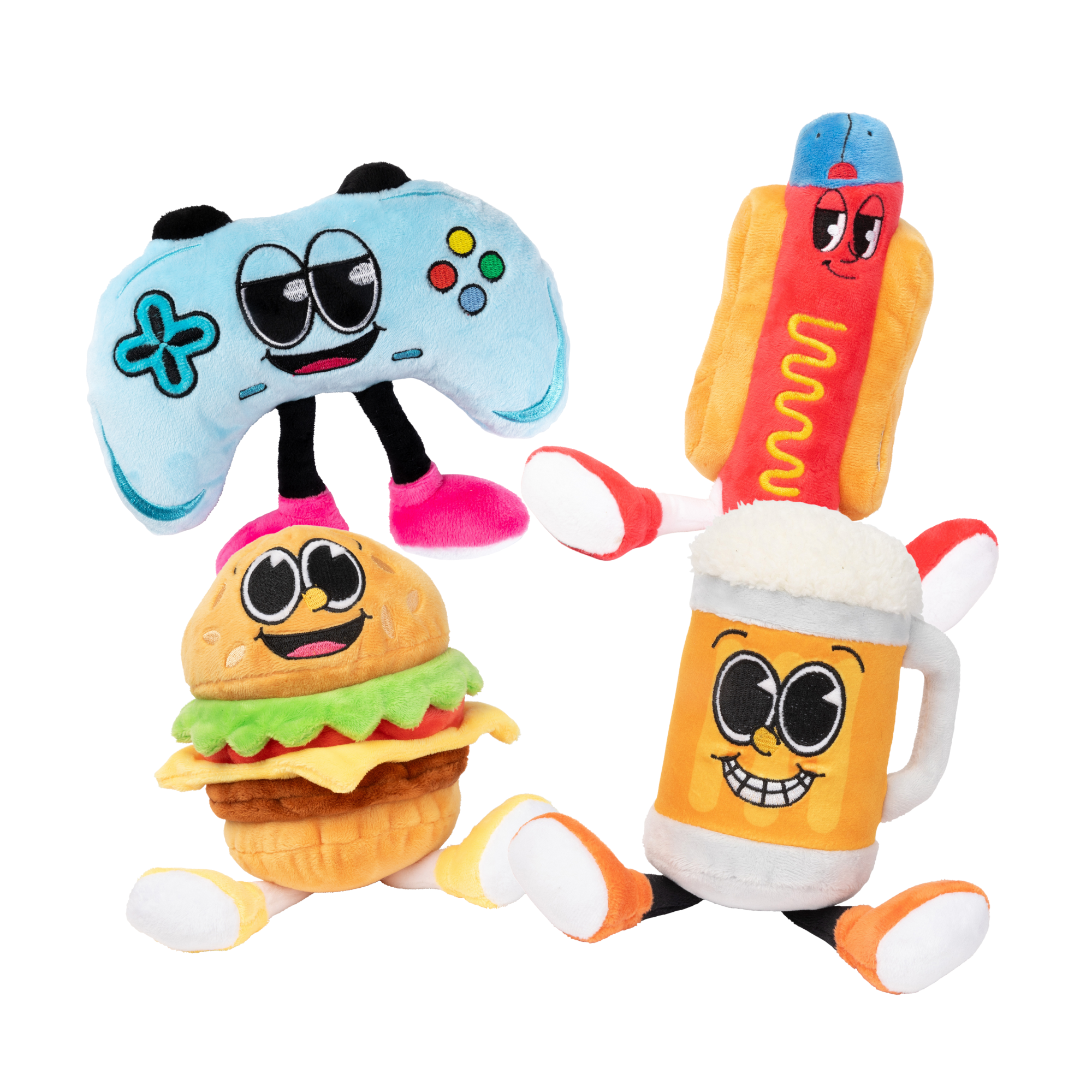 FuzzYard The Homies Dog Toy Bundle