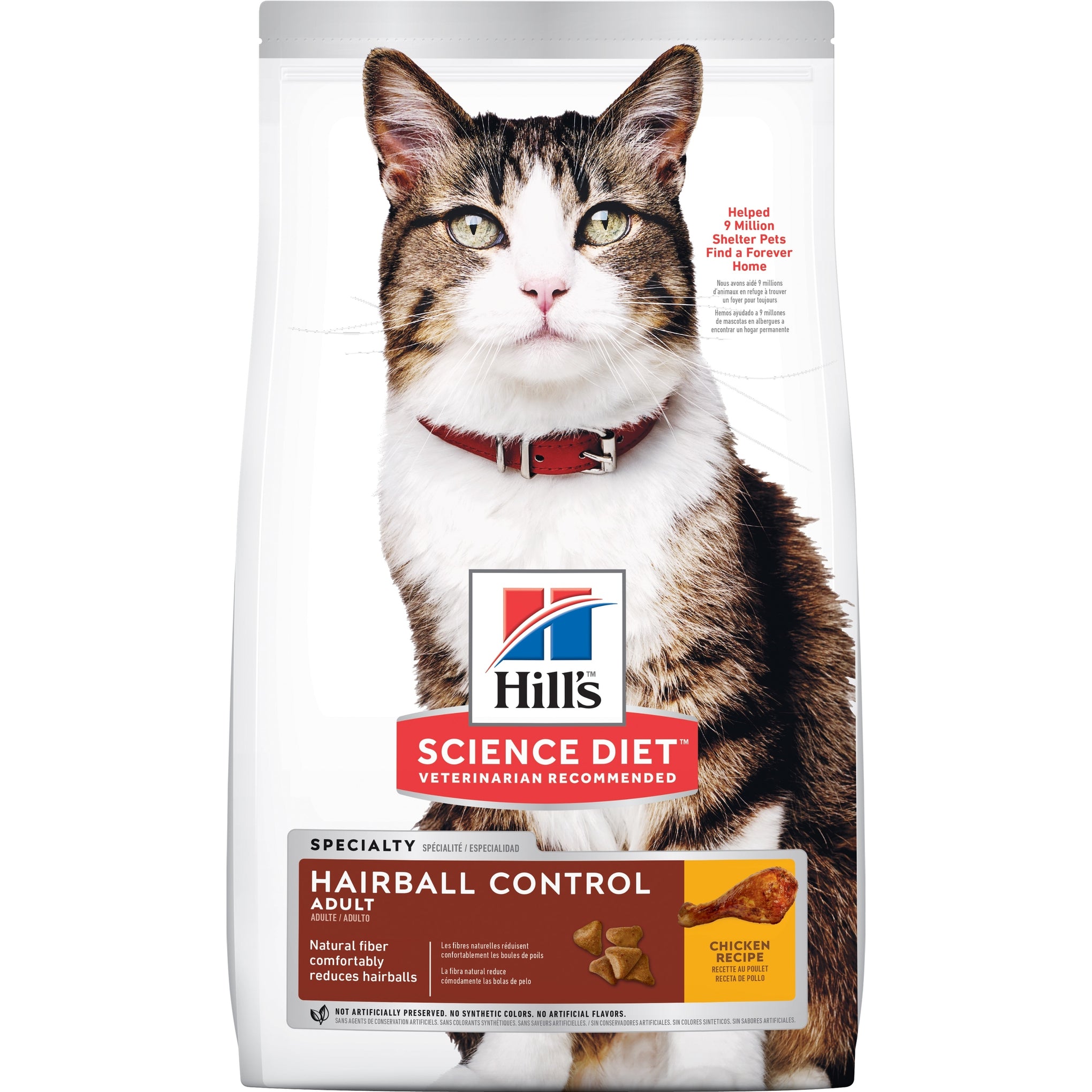 Hill's Science Diet Adult Hairball Control Dry Cat Food