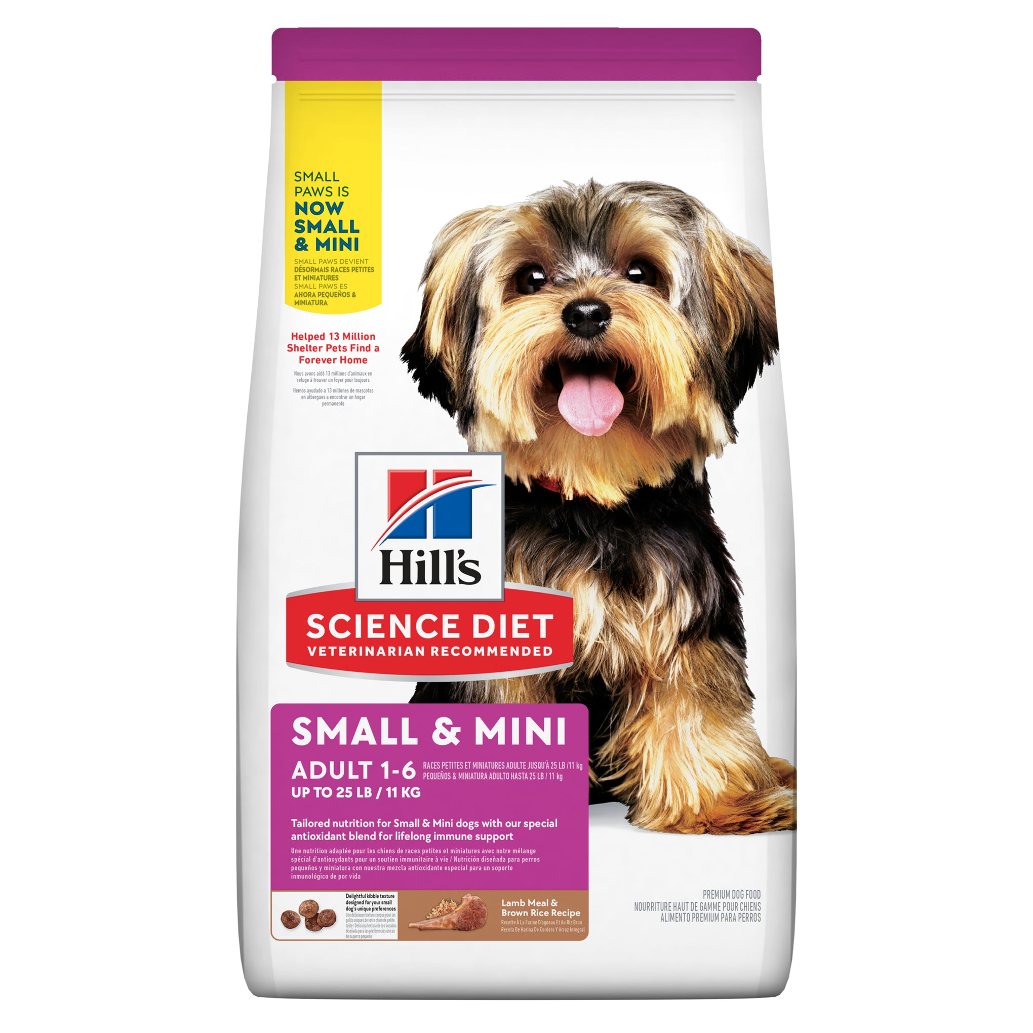 Hill's Science Diet Adult Small and Mini Lamb & Rice Dry Dog Food 2.04kg