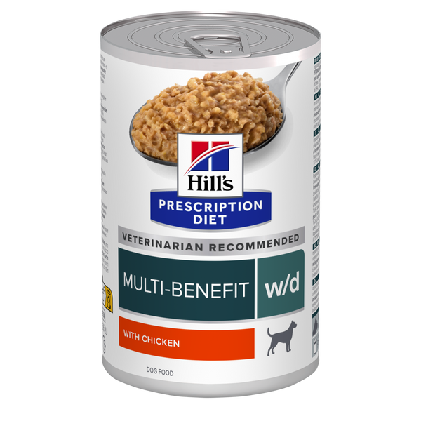 Hill's Prescription Diet w/d Multi Benefit Canned Dog Food 370g x 12