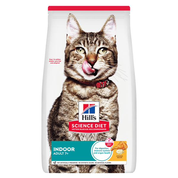 Hill's Science Diet Adult 7+ Senior Indoor Dry Cat Food