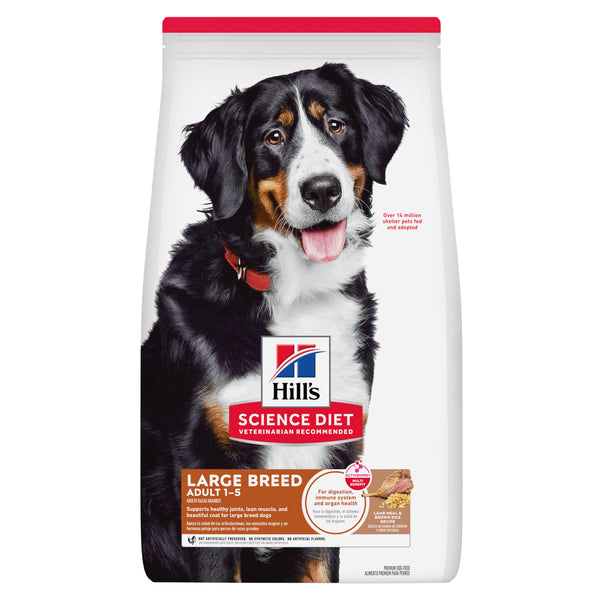 Hill's Science Diet Adult Large Breed Lamb & Rice Dry Dog Food 14.97kg
