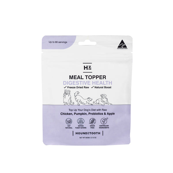 Houndztooth Raw Boost Meal Dog Topper Digestive Health 60g
