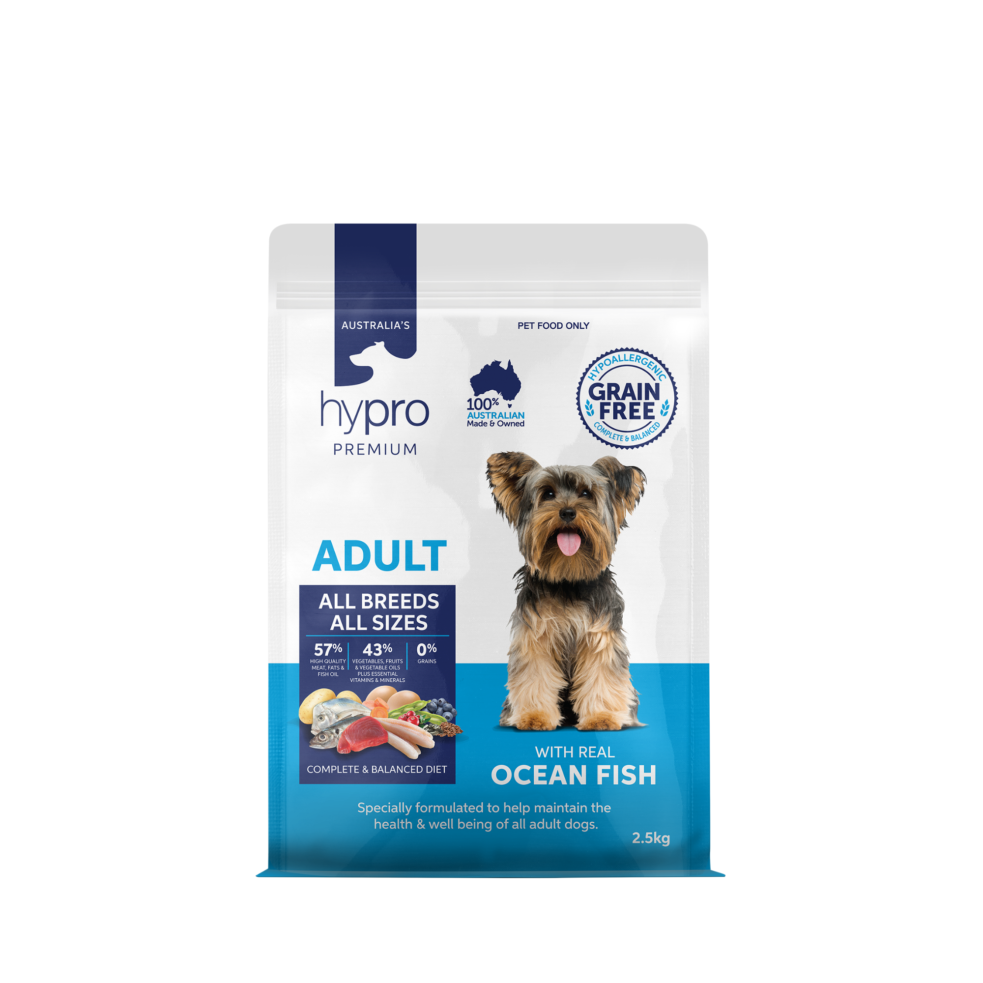 Fish and grain dog food best sale