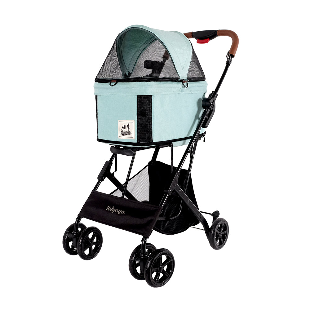 Ibiyaya Travois Tri-Fold Pet Travel System Stroller Spearmint