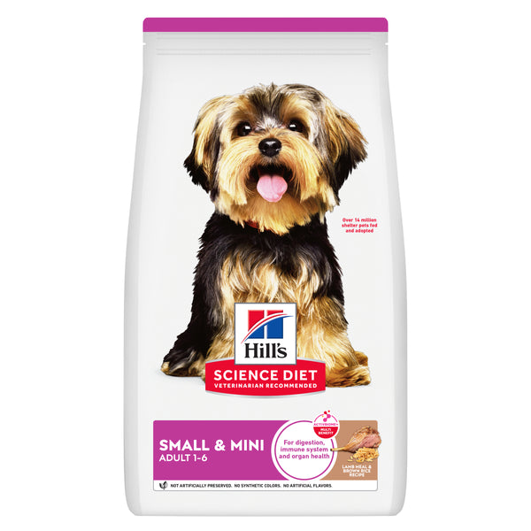 Hill's Science Diet Adult Small and Mini Lamb & Rice Dry Dog Food 2.04kg