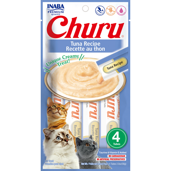 Inaba Cat Treat Churu Puree Tuna 56g