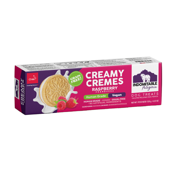 Indomitable Patagonia Creamy Cremes Raspberry Grain Free Dog Treats 120g
