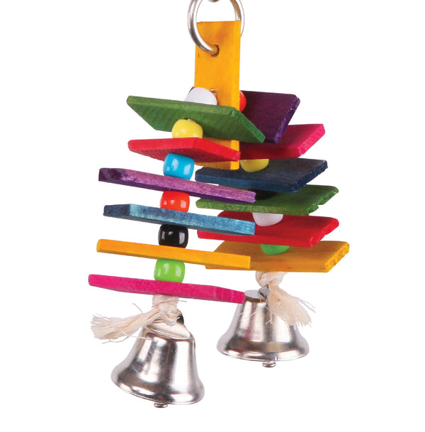 Kazoo Arch Chips and Bells Bird Toy Small