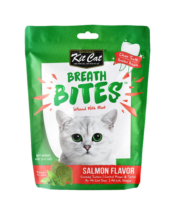 Kit Cat Breath Bites Cat Treat Salmon 60g
