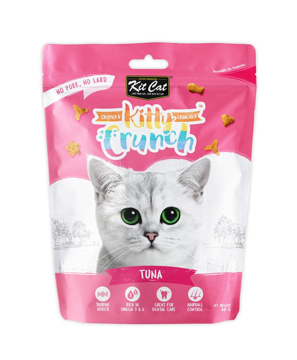 Kit Cat Kitty Crunch Cat Treat Tuna 60g