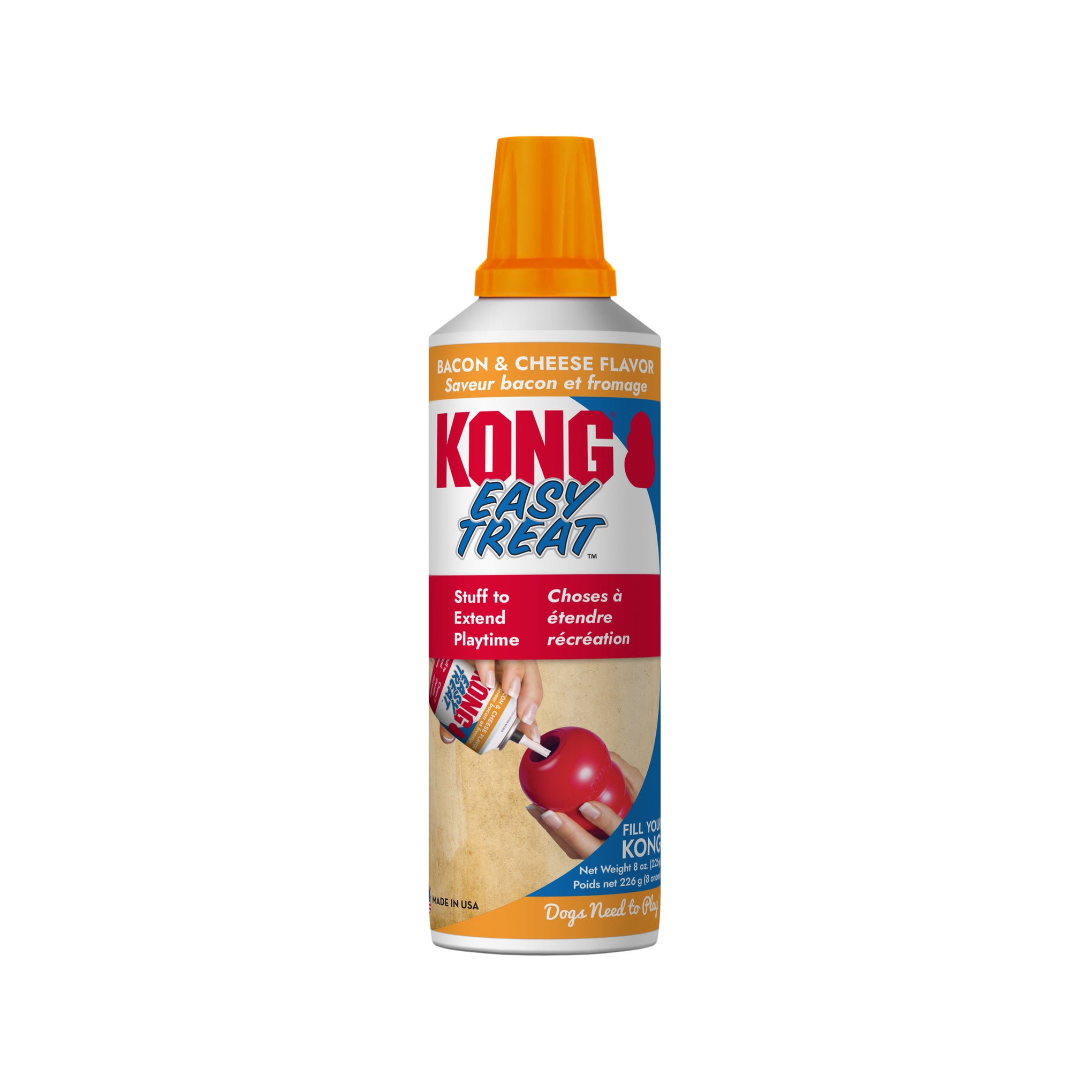 KONG Easy Treat Dog Treat Paste Bacon & Cheese