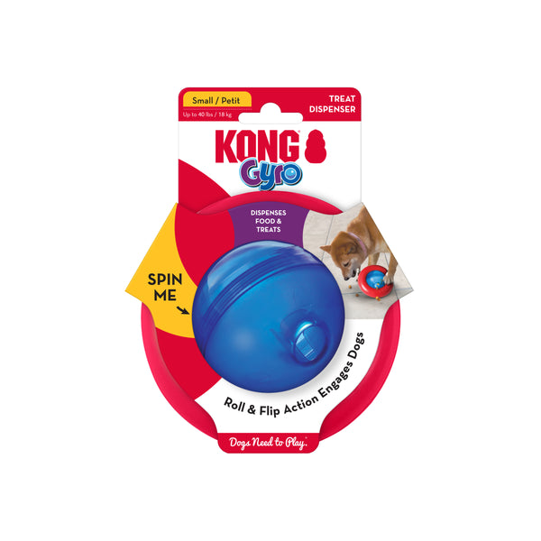 KONG Gyro Treats Dog Toy