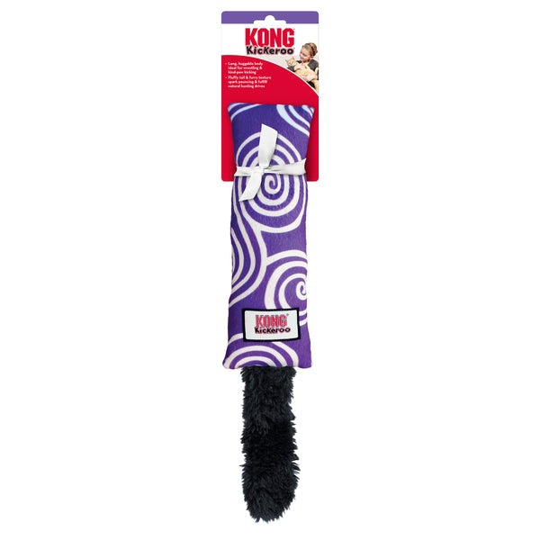 KONG Kickeroo Swirl Pattern Cat Toy