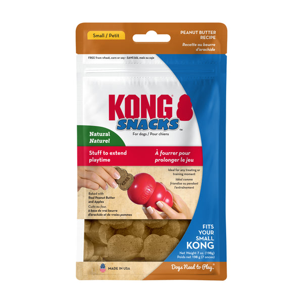 KONG Snacks Peanut Butter Dog Treats Small 200g