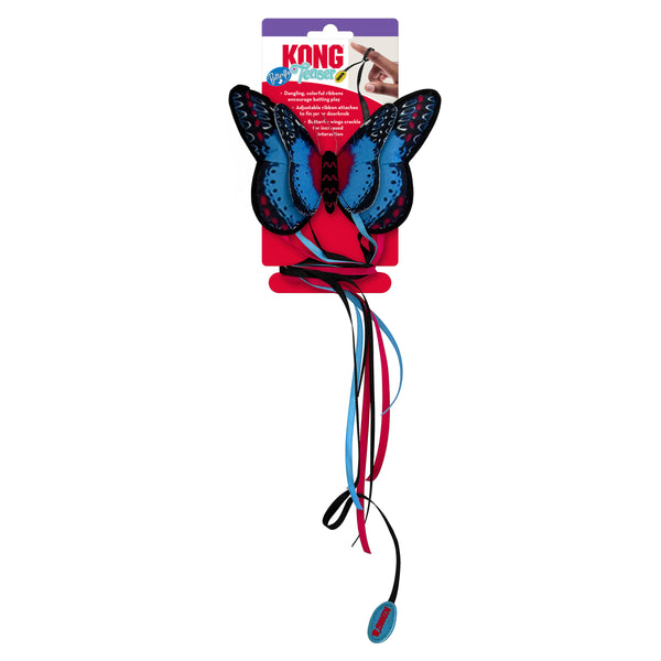 KONG Teaser Butterfly Assorted Colours Cat Toy
