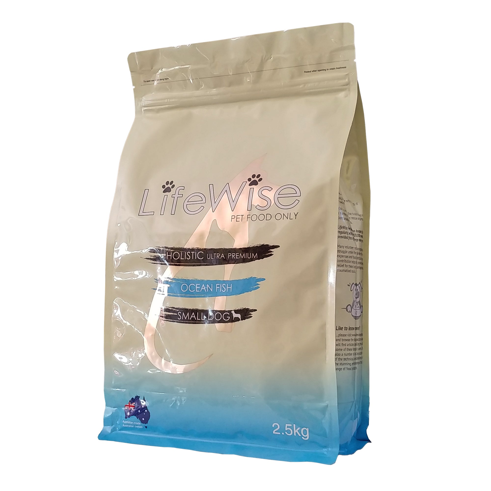 LifeWise Dog Ocean Fish With Lamb and Vegetable Small Bites Dry Food