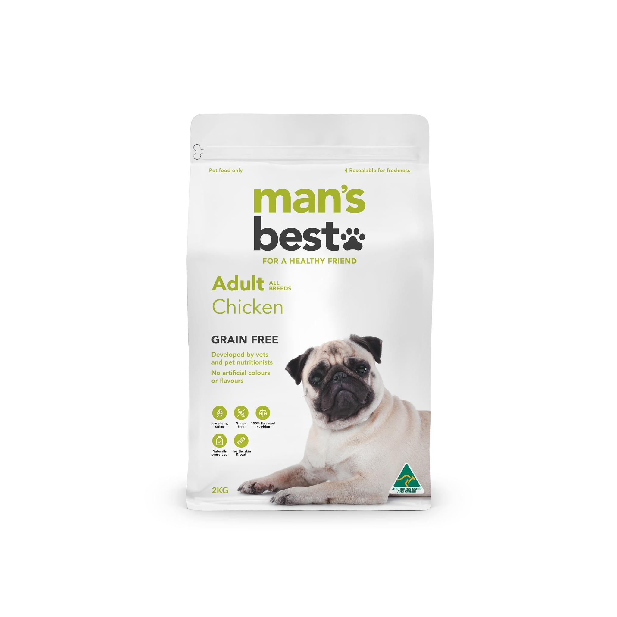 Man s Best Dog Food Grain Free Natural Nutrition