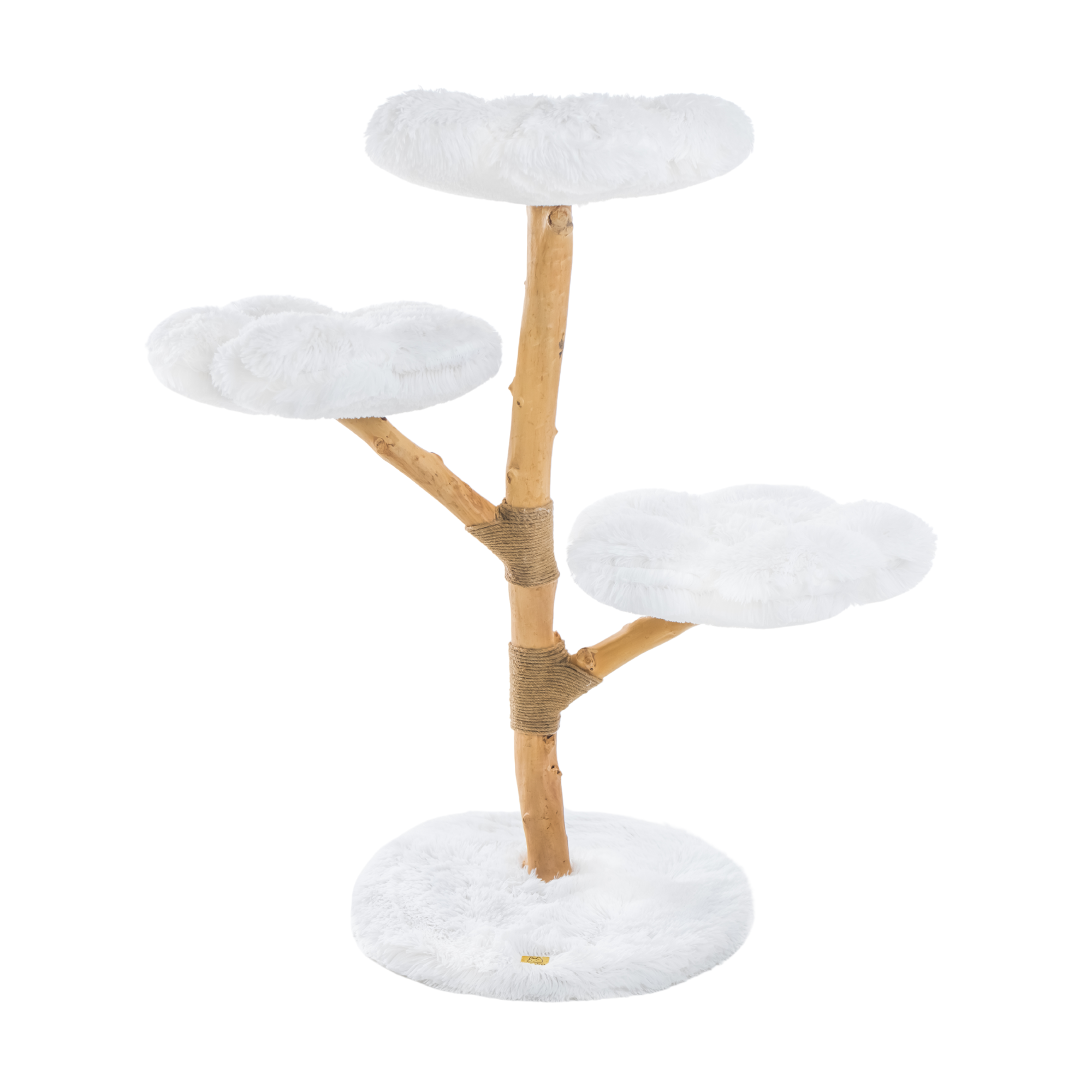 Michu Fluffy Blossom Real Wooden Cat Tree Extra Large