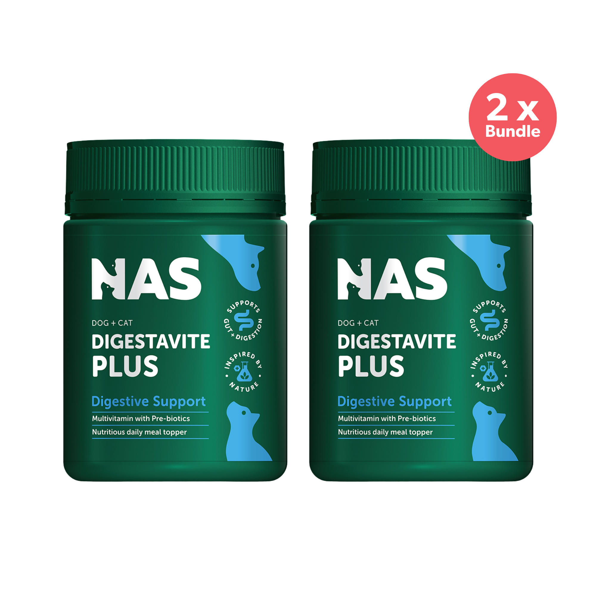 Natural Animal Solutions Digestavite Plus 100g x 2